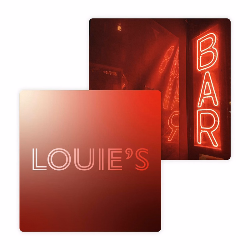 4.5" Pulpboard Square Coaster (Full Color on Both Sides)