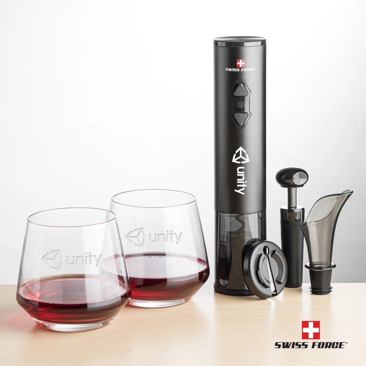 Swiss Force® Opener Set & Tucson Stemless Wine 1