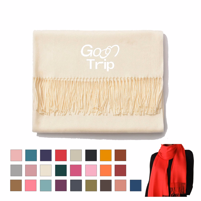Autumn Winter Imitation Cashmere Tassel Scarf