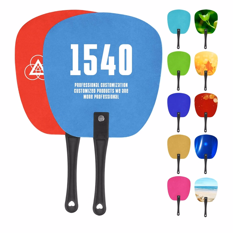 Plastic Hand Fan MOQ100pcs