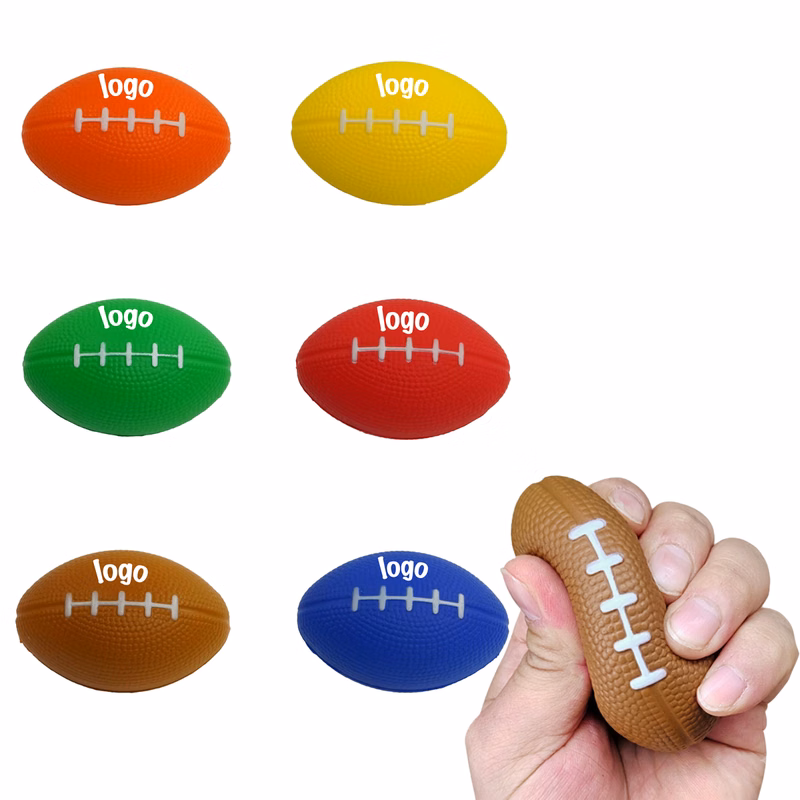 PU Foam Ball Rugby Ball For Stress Relief And Venting