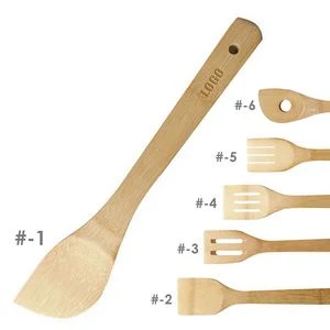 Stirring Paddle Bamboo Spatula Stirrer 1