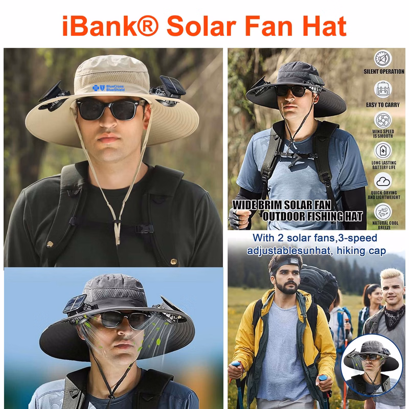 iBank ® Solar Fan Hat