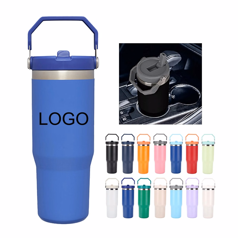 Portable Car-Mounted Ice King Cup Insulated Mug