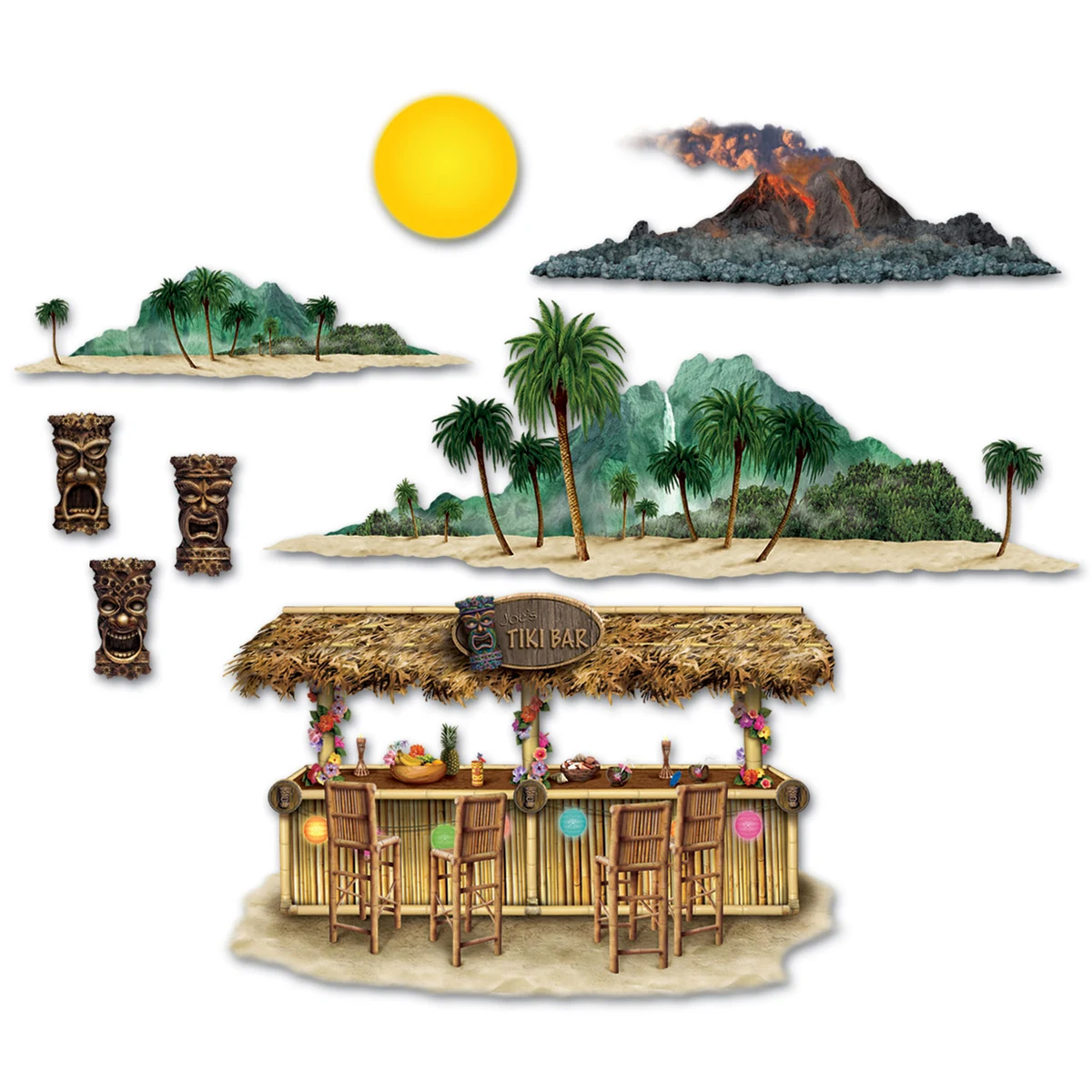Tiki Bar & Island Props 1