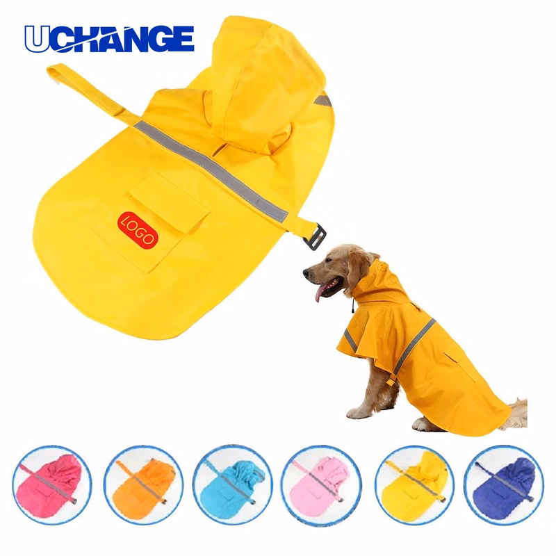 Reflective Waterproof Dog Raincoat