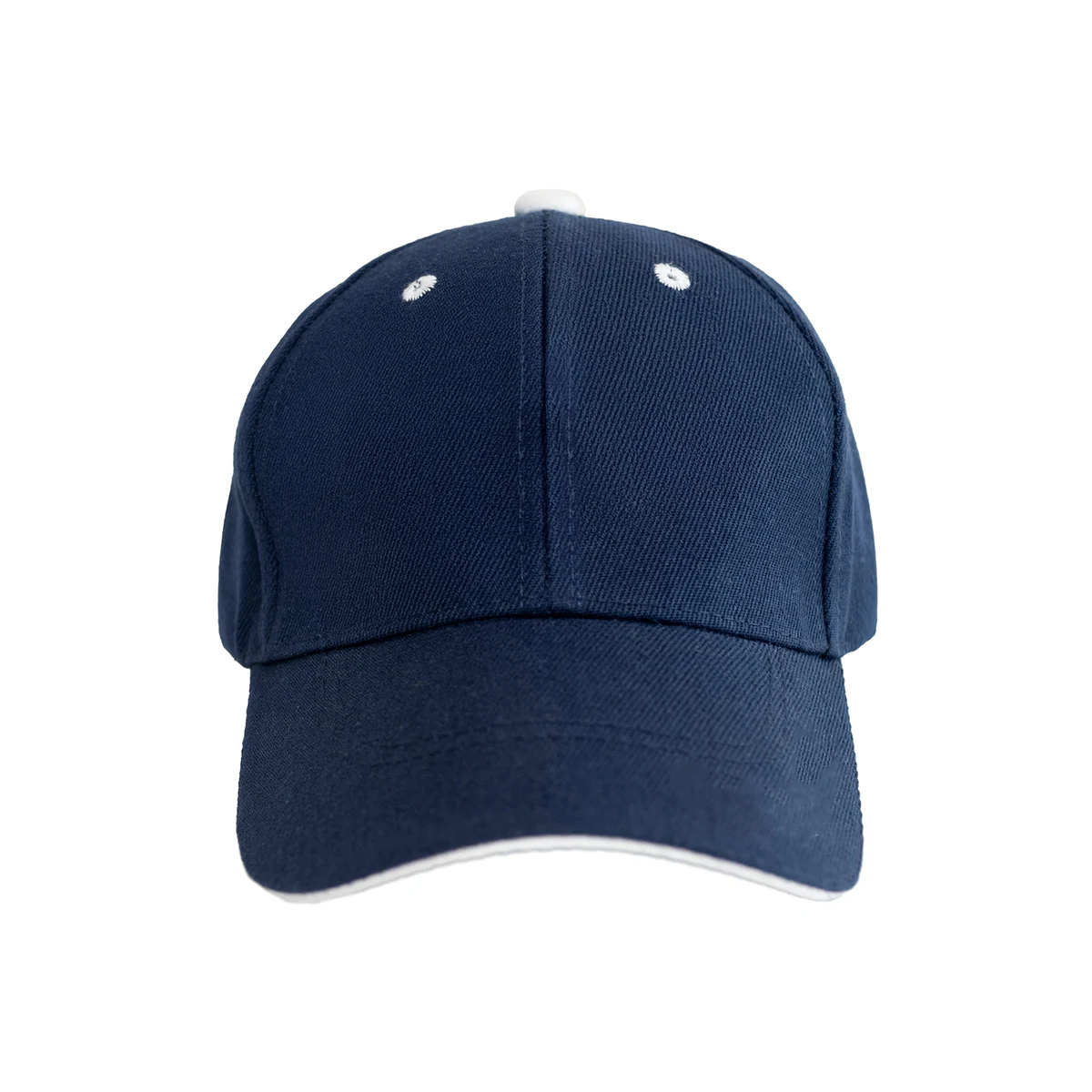 Navy and White Rim Cap 1