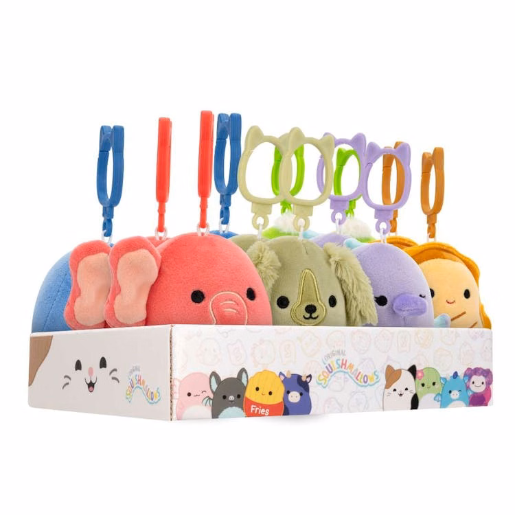 Squishmallows Mini Clip-On Plush Pastels - 3.5"