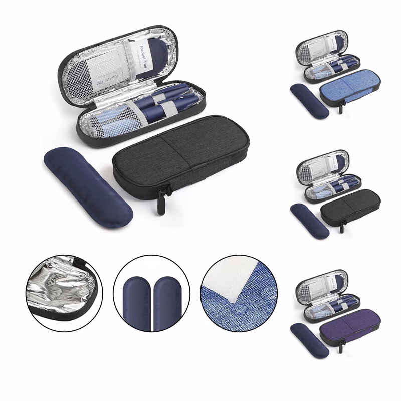 Medical Insulin Refrigeration Bag With Ice Pack