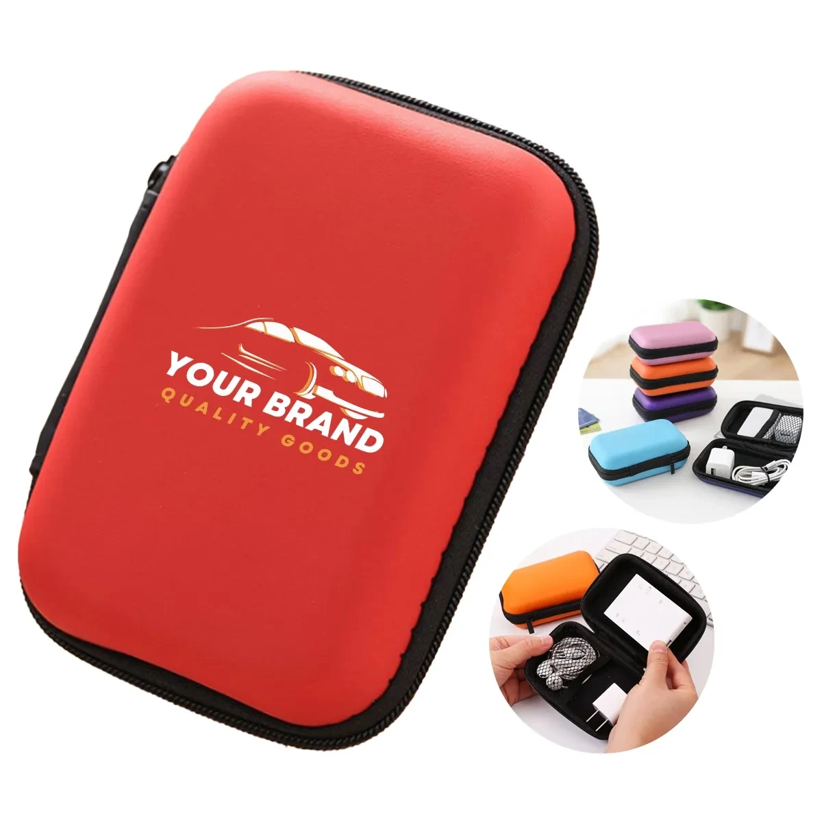 Portable Storage Bag Data Cable Charger Earphone Coin Purse 1