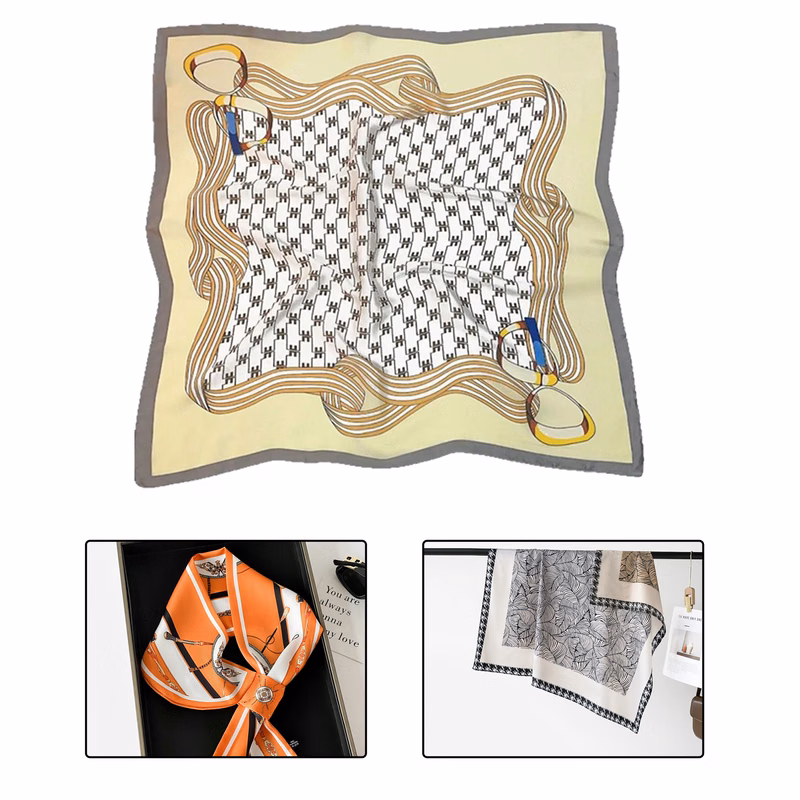 16 Momme Custom Silk Scarves