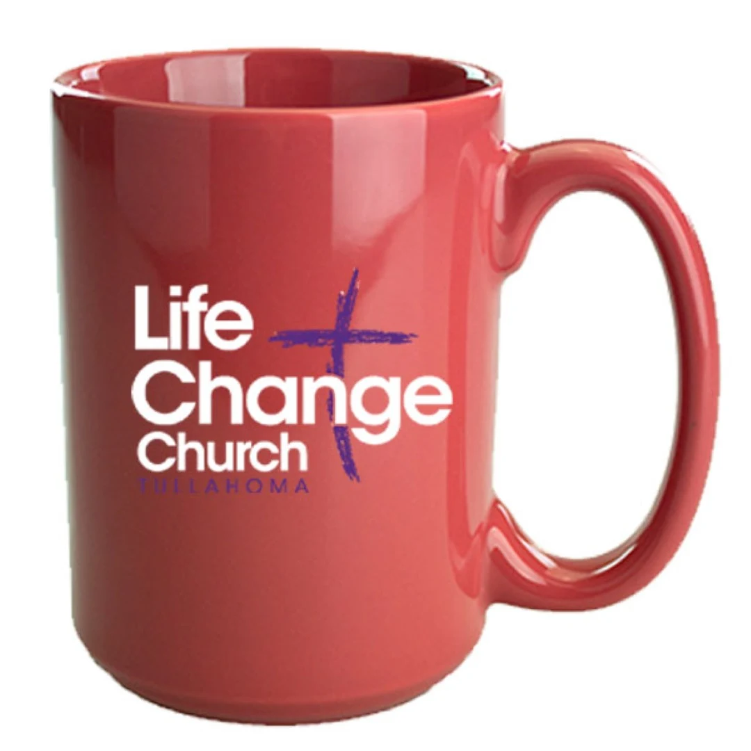 15 oz Fiesta El Grande Mug -Coral 1