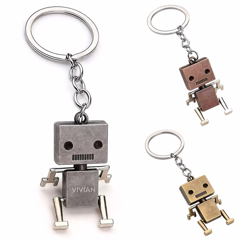 Articulated Robot Keychain