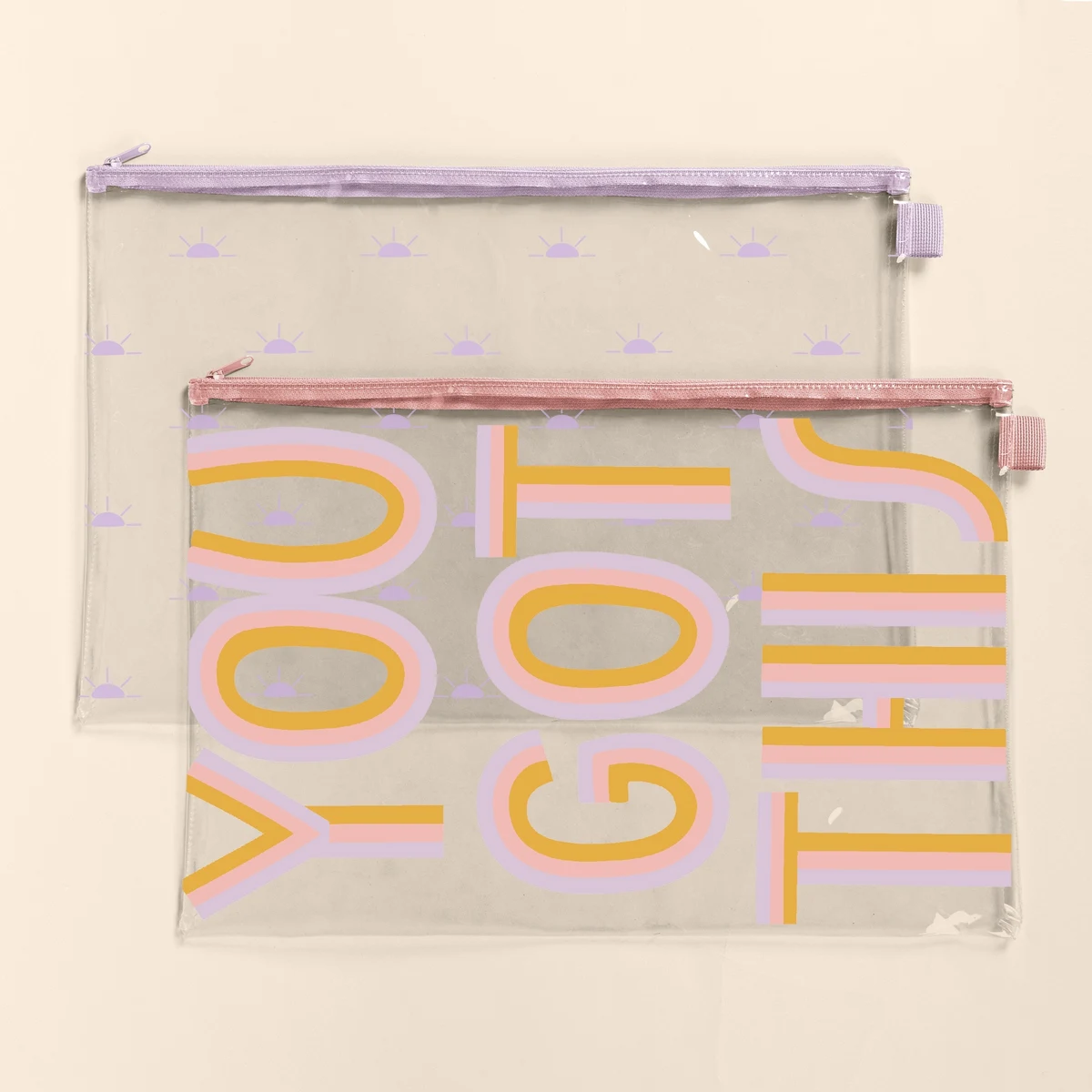 DOTTIE POUCH - CLEAR VINYL 1