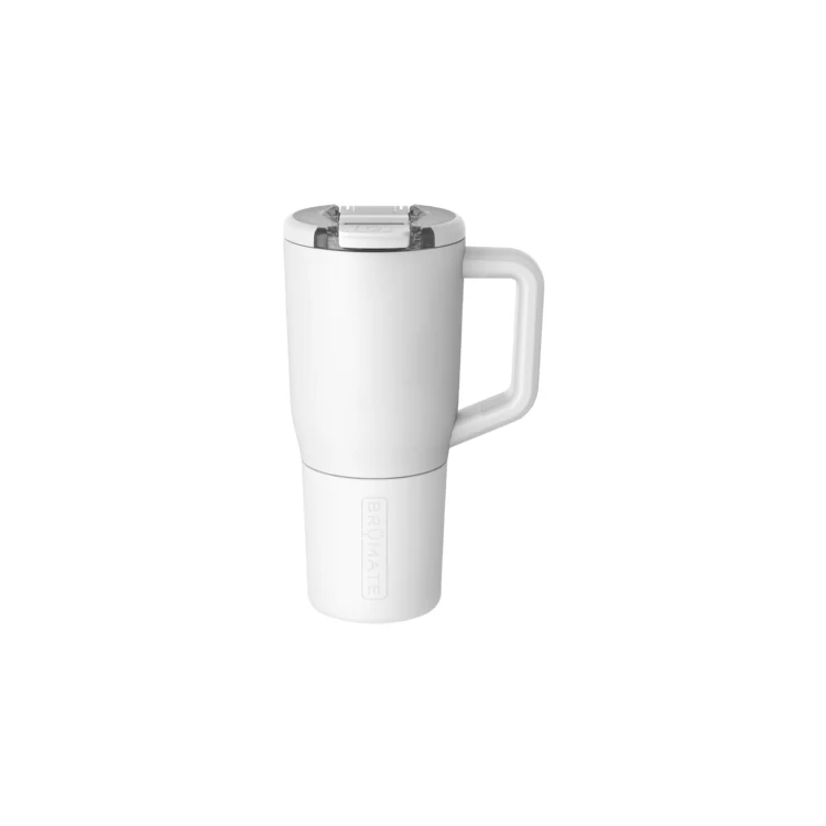 BruMate Muv 25oz - Matte White, custom tumbler with logo imprint 1