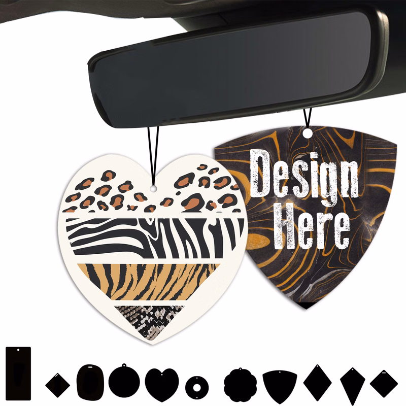 Custom Full Color Incense Shape Air Freshener