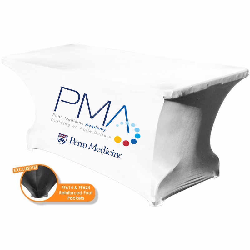 Spandex 8 ft Table Cover