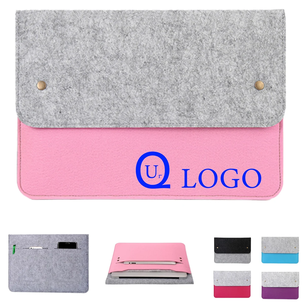15 Inch Felt Laptop Sleeve Case 1
