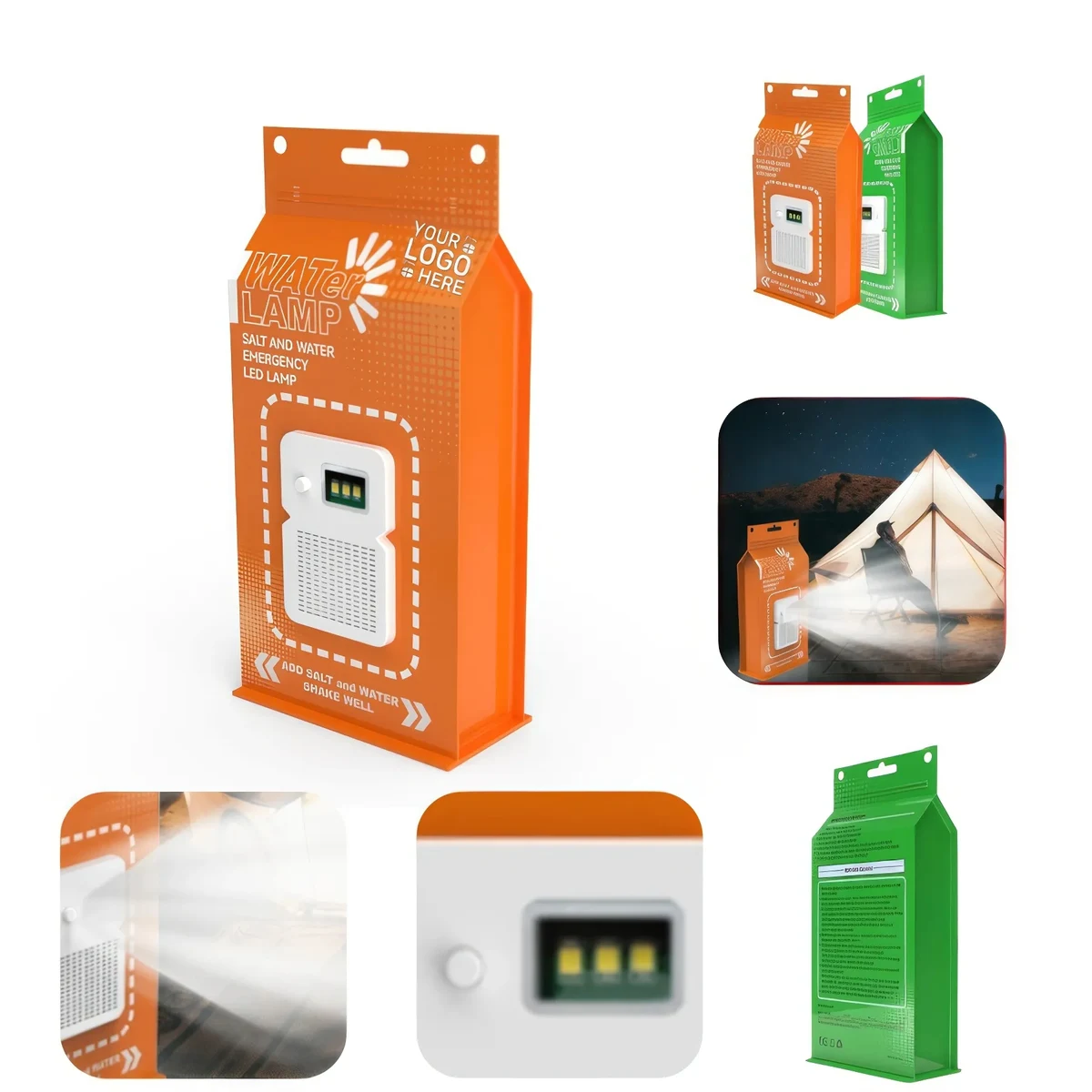Salt Water Emergency Lighting Outdoor Lamp 1