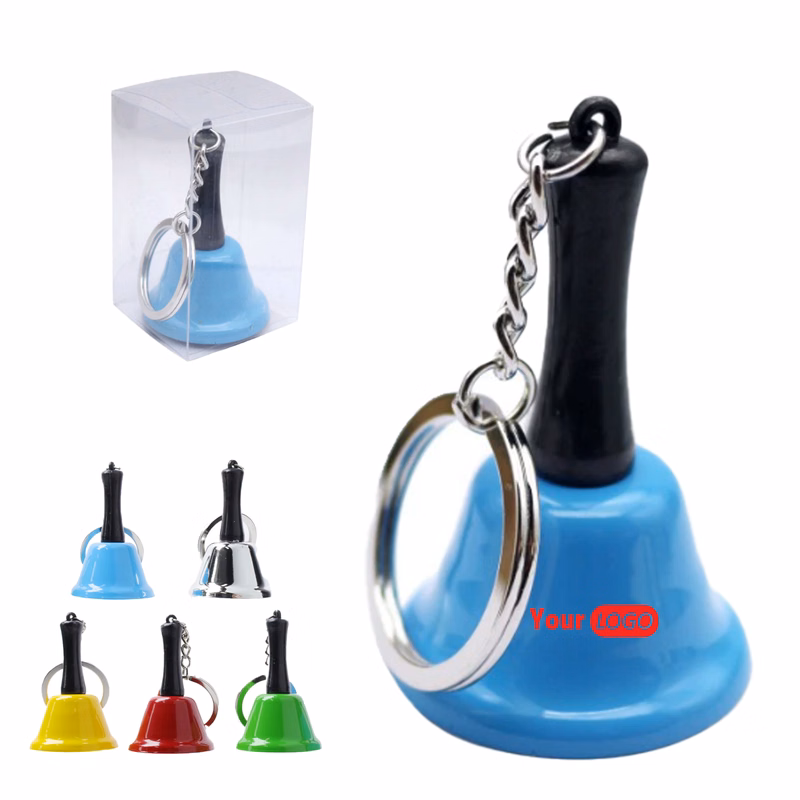 Hand-Crank Bell Mini Keychain
