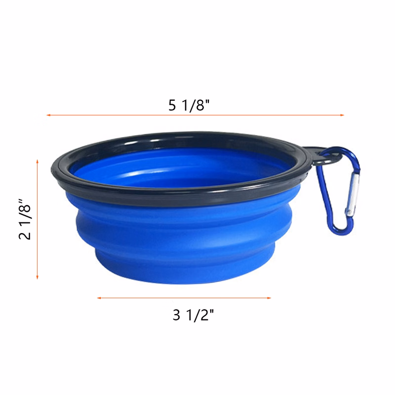 Tpe Foldable Dog Bowl