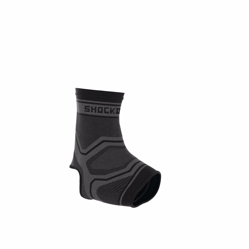 Comp Knit Ankle Slv Gry/Blk