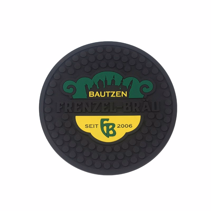 Round Soft PVC Coaster