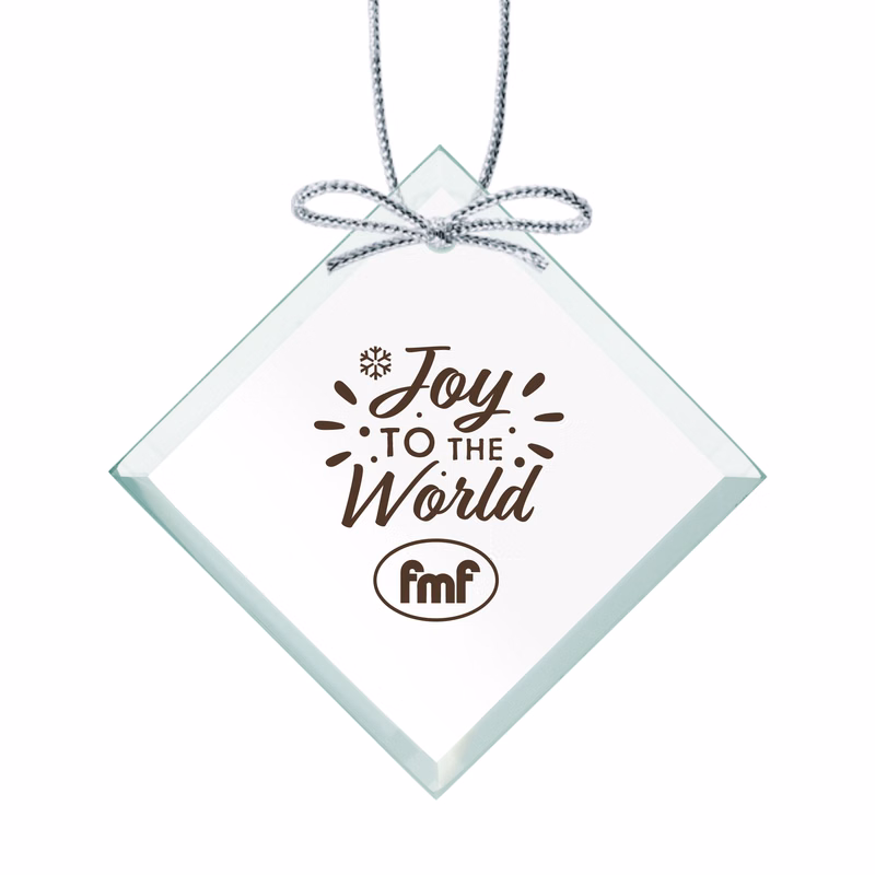 Jade Ornament - Square Imprinted