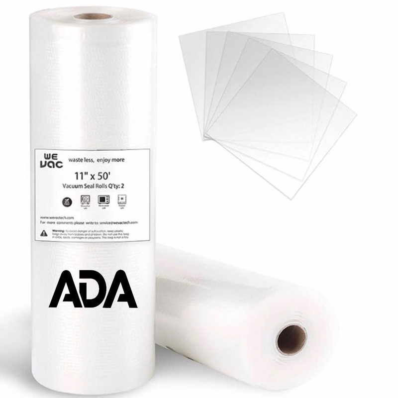 Clear Nylon-PE Vacuum Roll Food Storage Bag