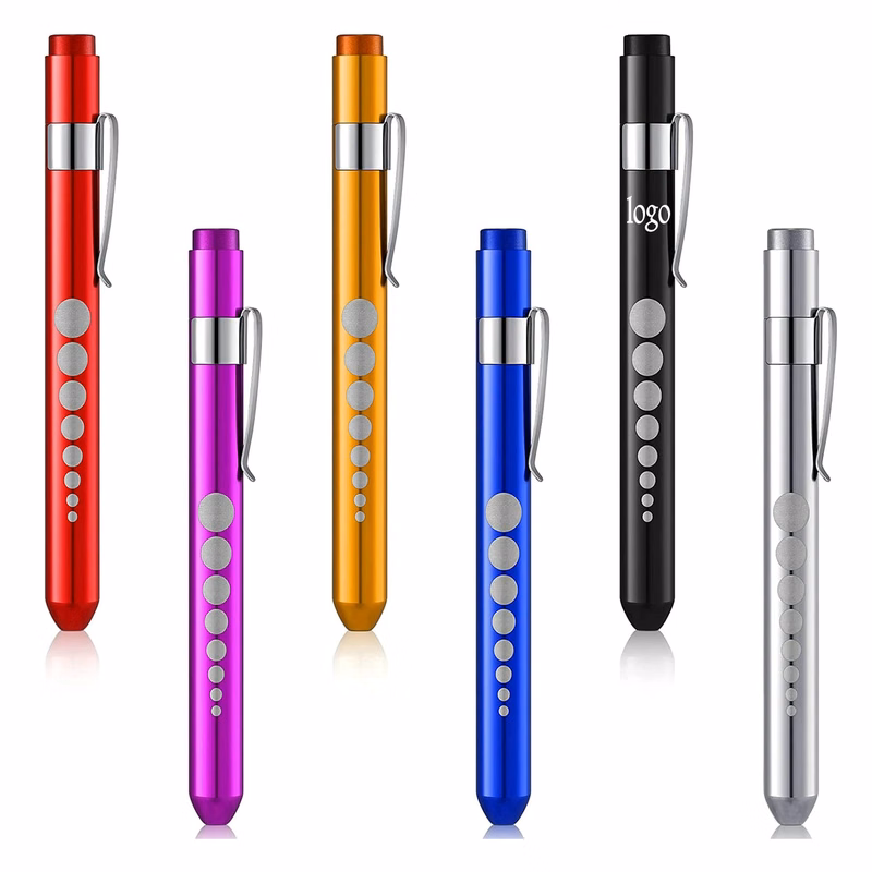 Mini LED Medical Nurse Pupil Gauge Penlight