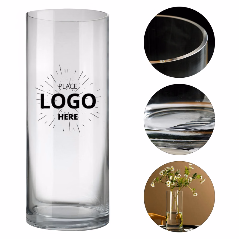 8oz Glass Flower Vases