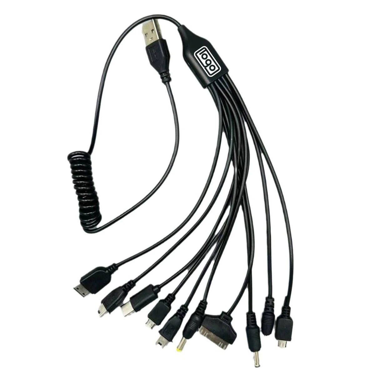 Retractable multiple- functional 10 IN 1 Charge Cable 1