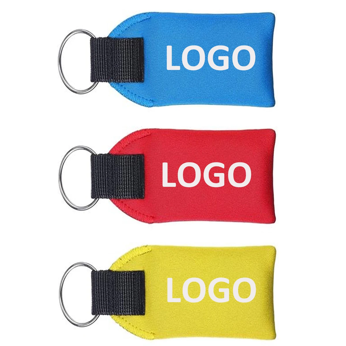 Jumbo Neoprene Float Keychain 1