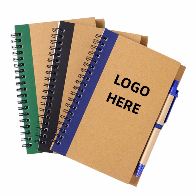 Spiral Journal Notebook With Pen