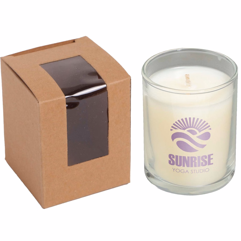 Wixie Candle with Kraft Paper Box : 3 oz