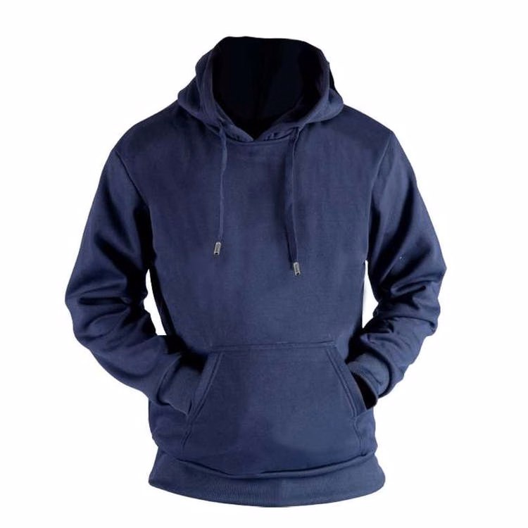 Fleece Pullover Hoodies - Size Small Navy
