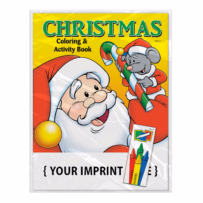 COLORING SET - Christmas Coloring Book Fun Pack