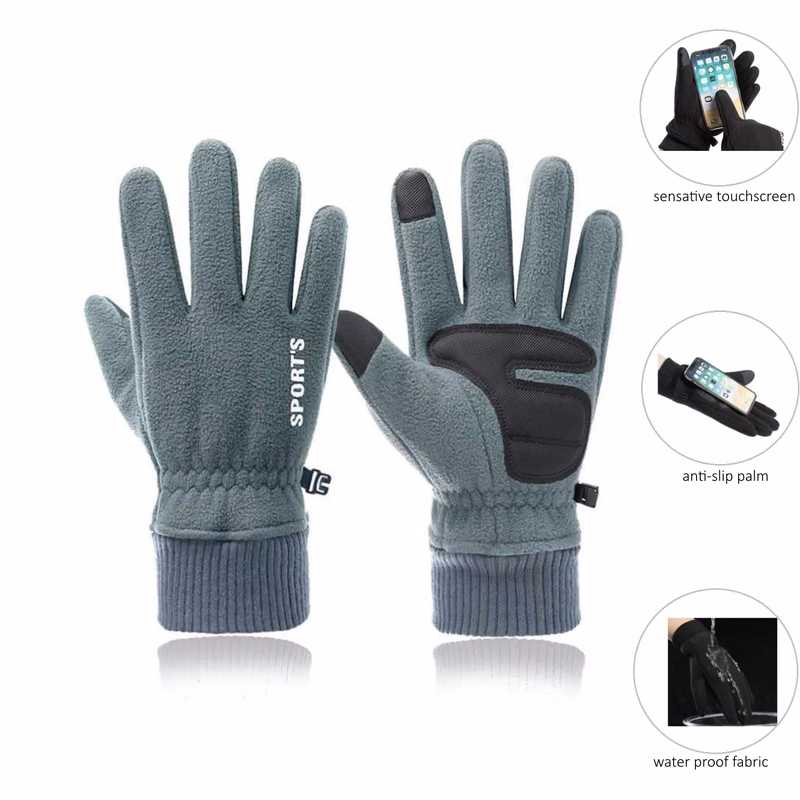 Windproof Touchscreen Fleece Winter Gloves