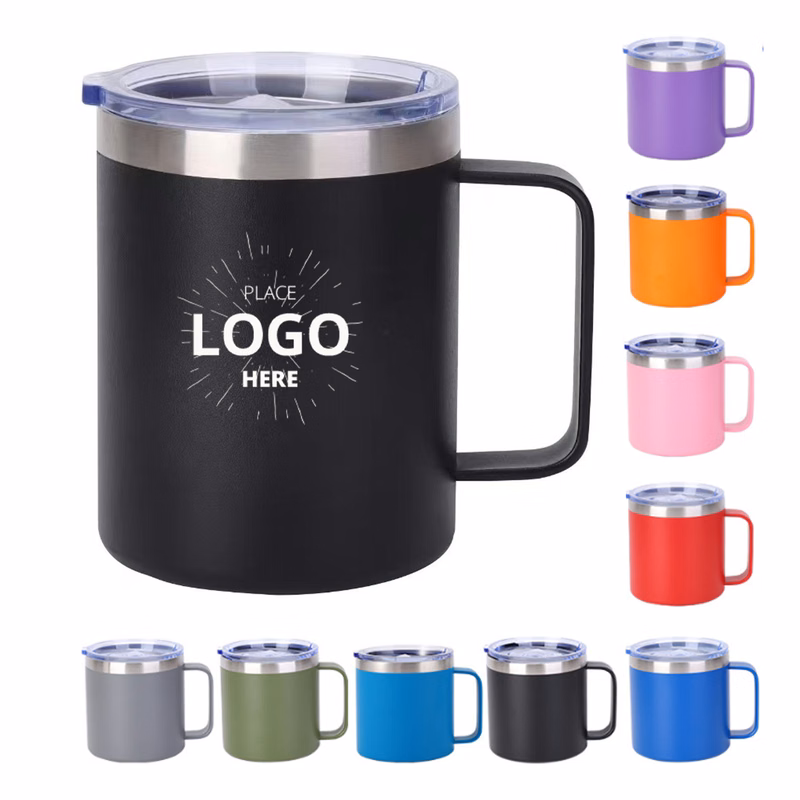 14oz Stainless Steel Vacuum Camping Mug
