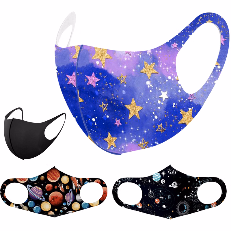 Unisex Reusable LightweightWashable Fashionable Sponge Mask