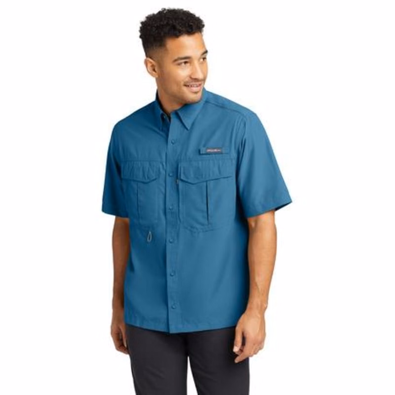 Eddie Bauer Short Sleeve Performance Fishing Shirt
