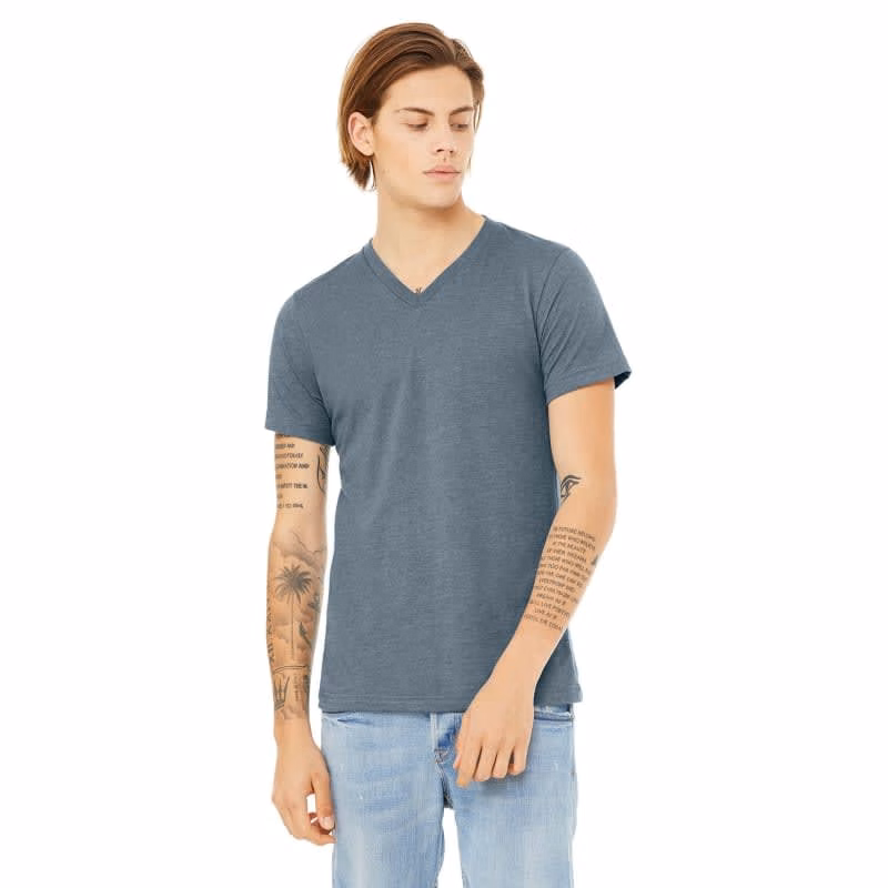 Bella + Canvas Unisex CVC Jersey V-Neck T-Shirt