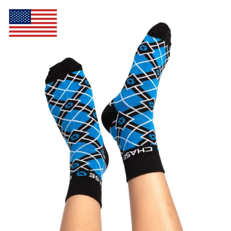 Custom Cotton Quarter Crew/Golf Socks 1