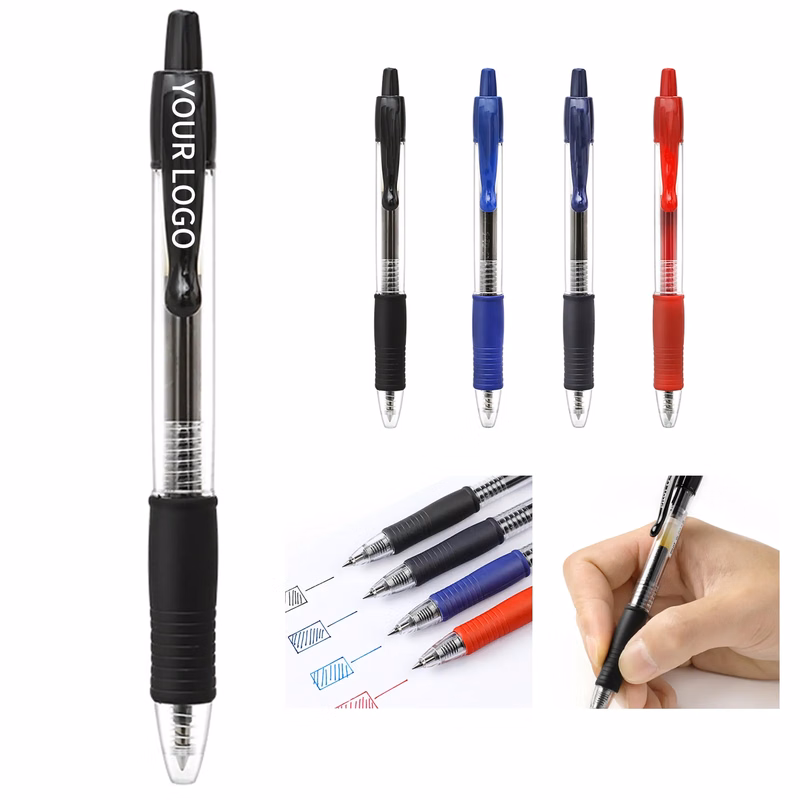 Retractable ABS Ballpoint Pen Compact Durable for Offices