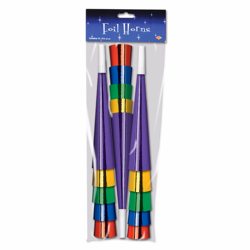 Foil Horn Assortment