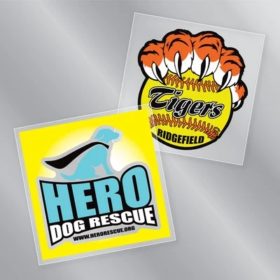 3" x 3" Square Static Cling 1