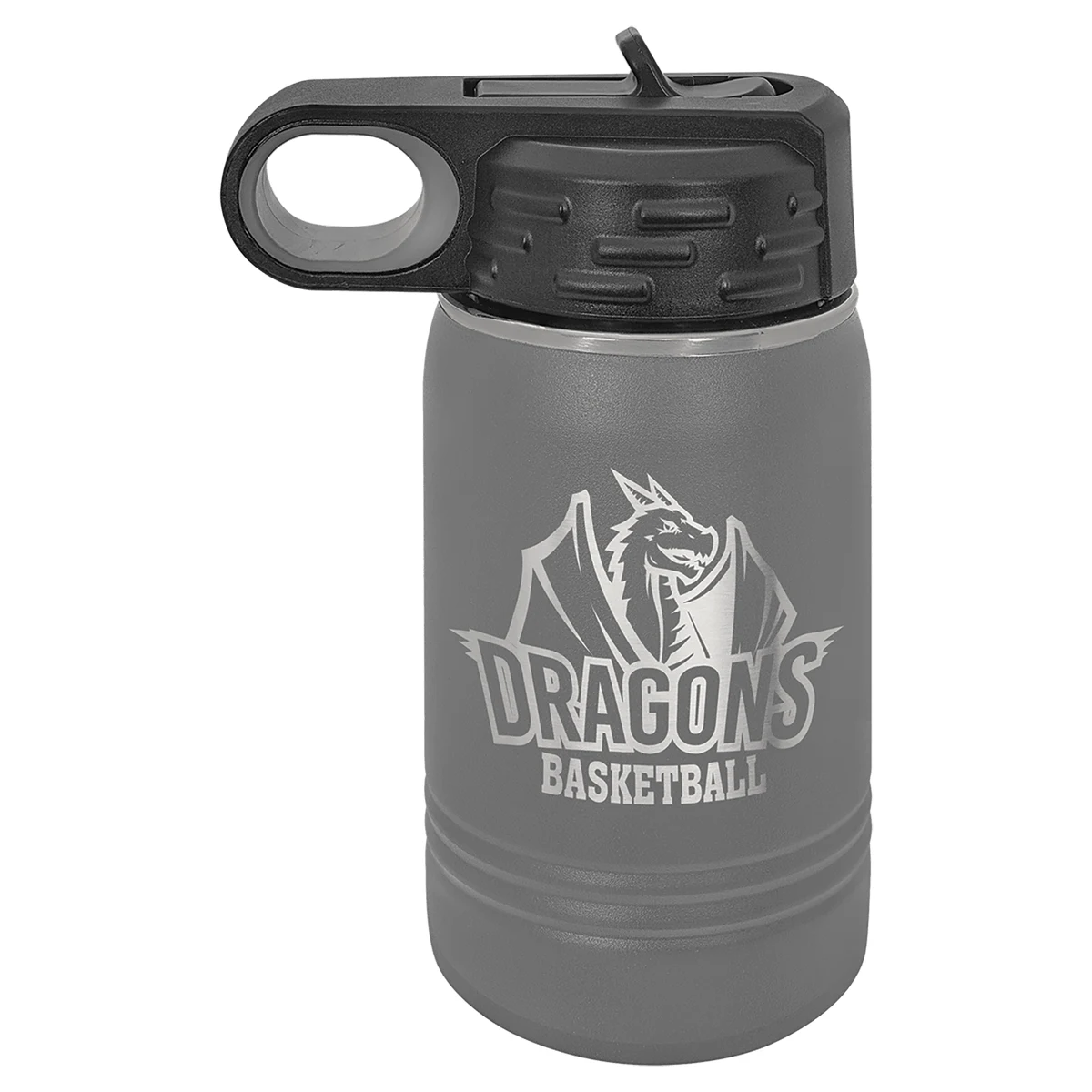 Polar Camel 12 oz. Gray Water Bottle 1