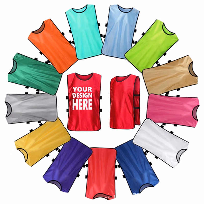 MOQ50 Adult Volunteer Event Advertising Soccer Vest