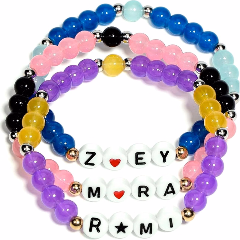 Rice Bead Custom Crystal Bracelet