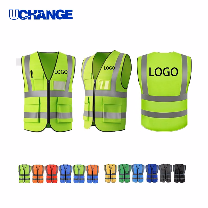 Multi-Pocket Reflective Night Safety Vest